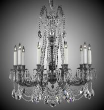  CH2054-O-16G-ST - 10 Light Finisterra with draping Chandelier
